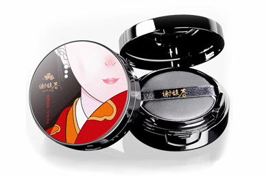 谢馥春气垫包装设计